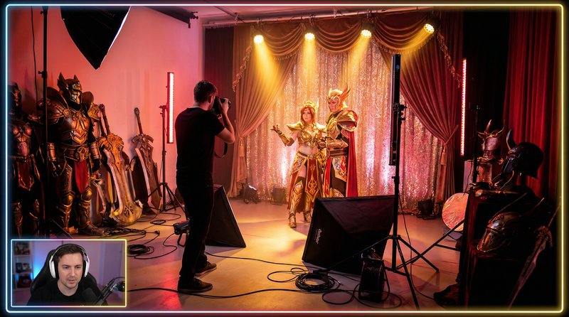 91动漫Cosplay拍摄花絮